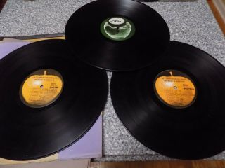 George Harrison 3 Lp Set " All Things Must Pass " Apple Vinyl Only Ex,