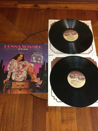 Donna Summer Greatest Hits On The Radio Lp Volumes I & Ii Vg,  /vg,
