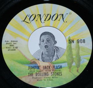 Classic Rock 45 The Rolling Stones Jumpin 