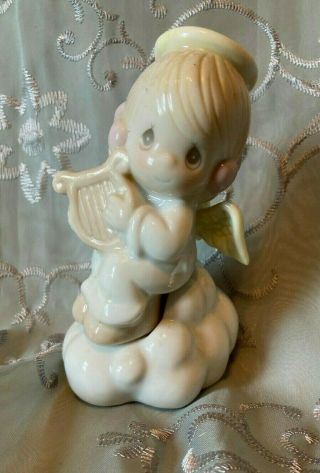 Precious Moments Angel On A Cloud Salt And Pepper Shakers - 1995.