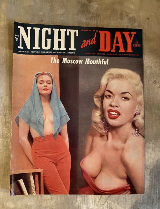 Vintage Night And Day 1/1958 Joan Tyler Norma Jean Jani & Ilse Peterson