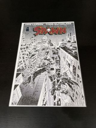 Image Comics Todd Mcfarlane Spawn Issue 264 Black & White Variant Cover