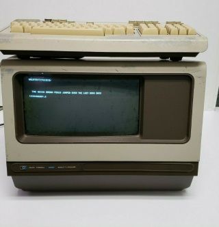 Vintage Hp 2640b Terminal Display And Keyboard 1979