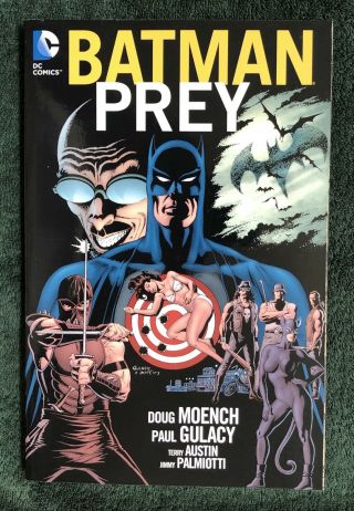 Batman Prey Tpb Doug Moench & Paul Gulacy/terry Austin Combined