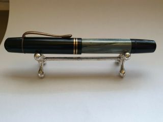 Vintage Fountain Pen Pelikan 100 N 14k Gold Nib 585 Made In Germany (no.  Kj)