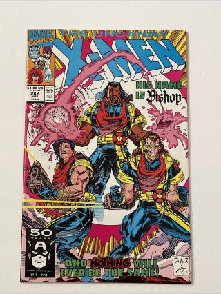 X - Men 282 Marvel Comics 1991 1st Bishop Storm/jean Grey/colossus Sentinels