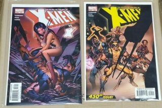 Uncanny X - Men 450 & 451 Marvel Comics X - 23 