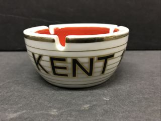 Kent Cigarette Advertising Ashtray By Tosyo Japan