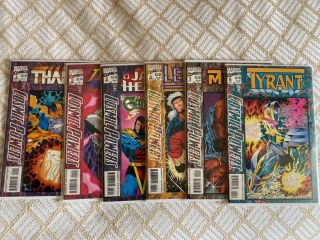 Cosmic Powers 1 - 6 Complete Marvel Comics Thanos Tyrant Terrax Silver Surfer