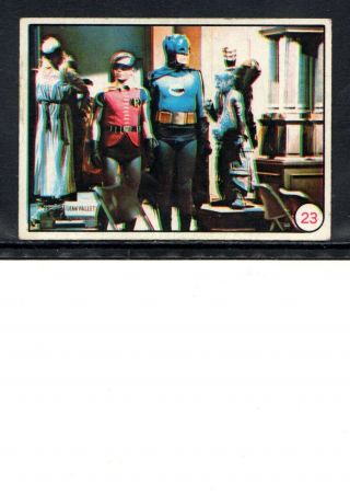 1966 Batman Card,  Bat Laffs,  23,  Batman And Robin