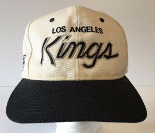 Vintage Los Angeles Kings Nhl Center Ice Sports Specialties Snapback Cap Hat