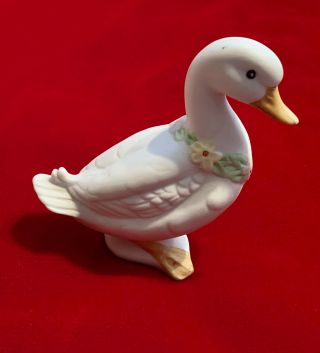 Vintage Lefton Porcelain China 1987 Duck Figurine 06066