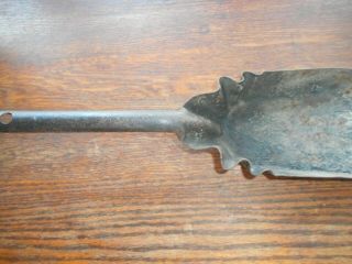Vintage Metal Coal Ash Fireplace Shovel 14 - 1/4”