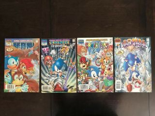 Sonic The Hedgehog Special Comic Books 2,  3,  5,  15
