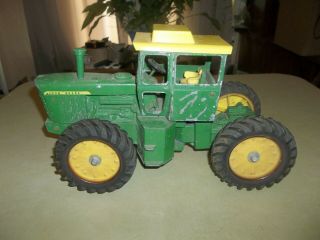 Vintage 1/16 John Deere 7520 2 Hole Farm Toy Tractor To Restore Ertl Diecast