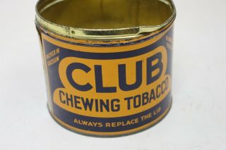 Vintage Club Chewing Tobacco Tin - Imperial Tobacco Company No Lid - M38
