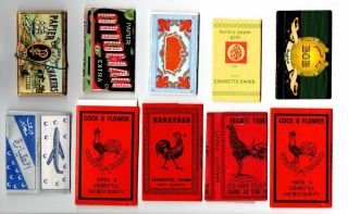 10 Mixed - Cigarette Rolling Paper