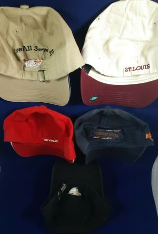 18 Different VTG Hard Rock Cafe Hats From Various Countries Collectable Apparel 3