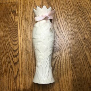 Lenox Fine Ivory China Bud Vase 8 " T Gift Of Knowledge Breast Cancer Awareness