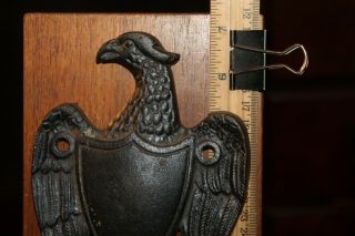 Wilton Cast Iron Wrightsville PA Eagle Door Plate for Knocker (Plaque only) 2