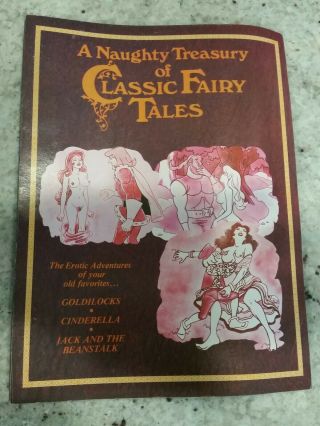 A Naughty Treasury Of Classic Fairy Tales 1975 Goldilocks Cinderella M 