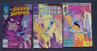 Stan Lee Silver Surfer Moebius 1 - 2 Epic Comics Marvel Age 71