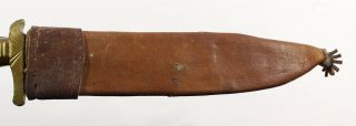 Vintage Philippines bolo knife Bowie horn handle n Moro kris barong 1967 LOOK 3