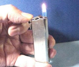 Colibri Butane Pocket Lighter – Vtg 1980s W/o Leaks