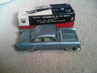 Vintage Bandai Ford Taunus Friction Tin Car