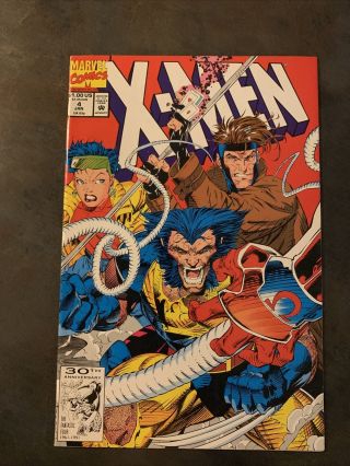 X - Men 4 Marvel Comic 1st App Omega Red Jim Lee 1992