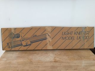 Light Knitter Model Lk100 Knitting Machine Vintage