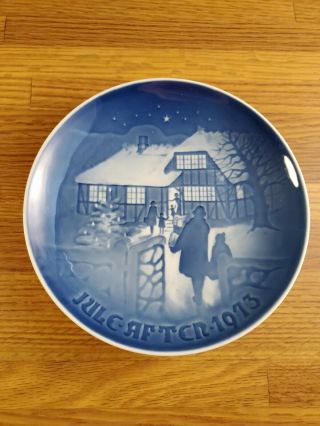 1973 Bing & Grondahl B&g Country Christmas Plate 7 Inch D 9073