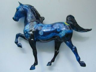 Rare Breyer Traditional Blue " Five Gaiter " Horse Not Gala Starry Night Van Gogh