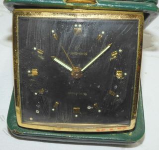 Vintage Junghans Travel Alarm Clock - Cased - 10 Jewels