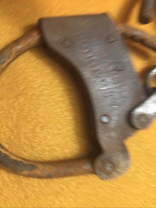 Old Handcuffs U S Marshal Dodge City 1800 