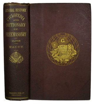 1869 Freemasonry History Secrets Masonic Knights Templar Occult Rosicrucian Book