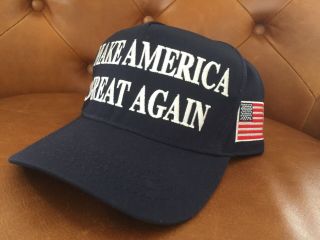 Trump 2020 Official Campaign Hat Make America Great Authentic Navy Blue Cap Maga