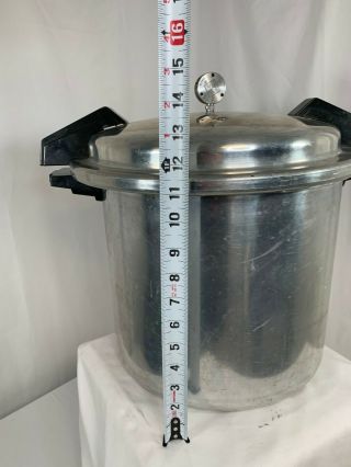 Vintage Mirro M - 0522 22 Qt Pressure Cooker Canner Usa