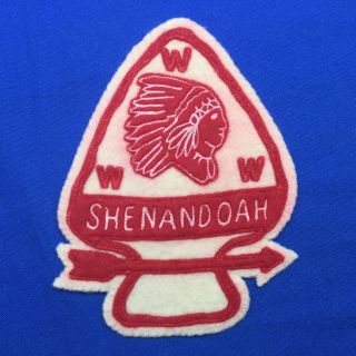 Boy Scout Oa Shenandoah Lodge 258 A1 Felt Arrowhead Order Of The Arrow Patch