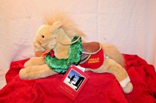 Wells Fargo Legendary Pony Buck Released 2004 Rare Toys R Us Stuffed Plush Horse