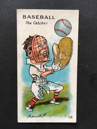 Baseball : Major Drapkin The Game Of Sporting Snap 24 1928 Cond Ex