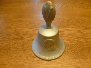 Ww2 Raf Benevolent Fund Victory Bell Cast From Downed German Aircraft