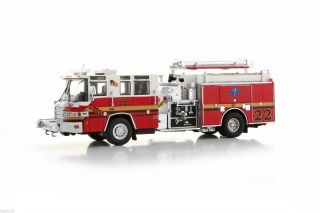 Pierce Quantum Fire Engine Pumper " Seminole County 22 " - 1/50 - Twh 081a - 01169