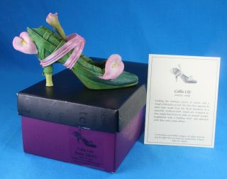 Just The Right Shoe " Calla Lily " - Willetts Designs By Raine No.  25092