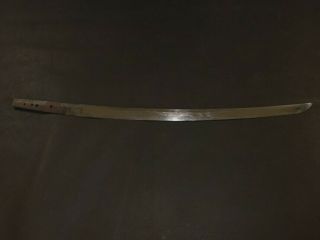Wakizashi (sword) Only Blade : Muromachi : 24.  2 × 18.  9 " 510g