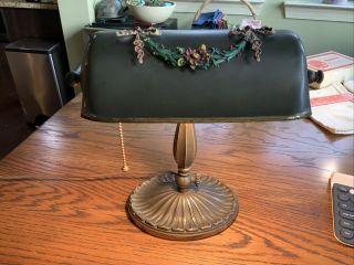 Vintage Brass Table/library/bankers/piano/desk Lamp,  Adjustable,