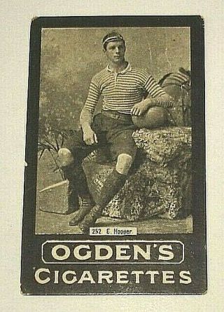 Charles " E " Hooper,  Richmond & England Rugby Union 1890s.  Ogden 