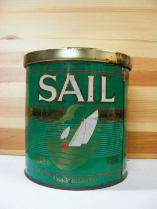 Sail Green Tobacco Tin