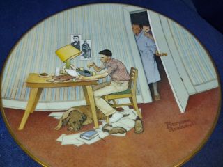1979 Norman Rockwell Collector ' s Plate 