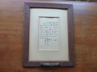 Tiffany & Co.  Section Of Atlantic Telegraph Cable Plus Letter Cyrus W.  Field
